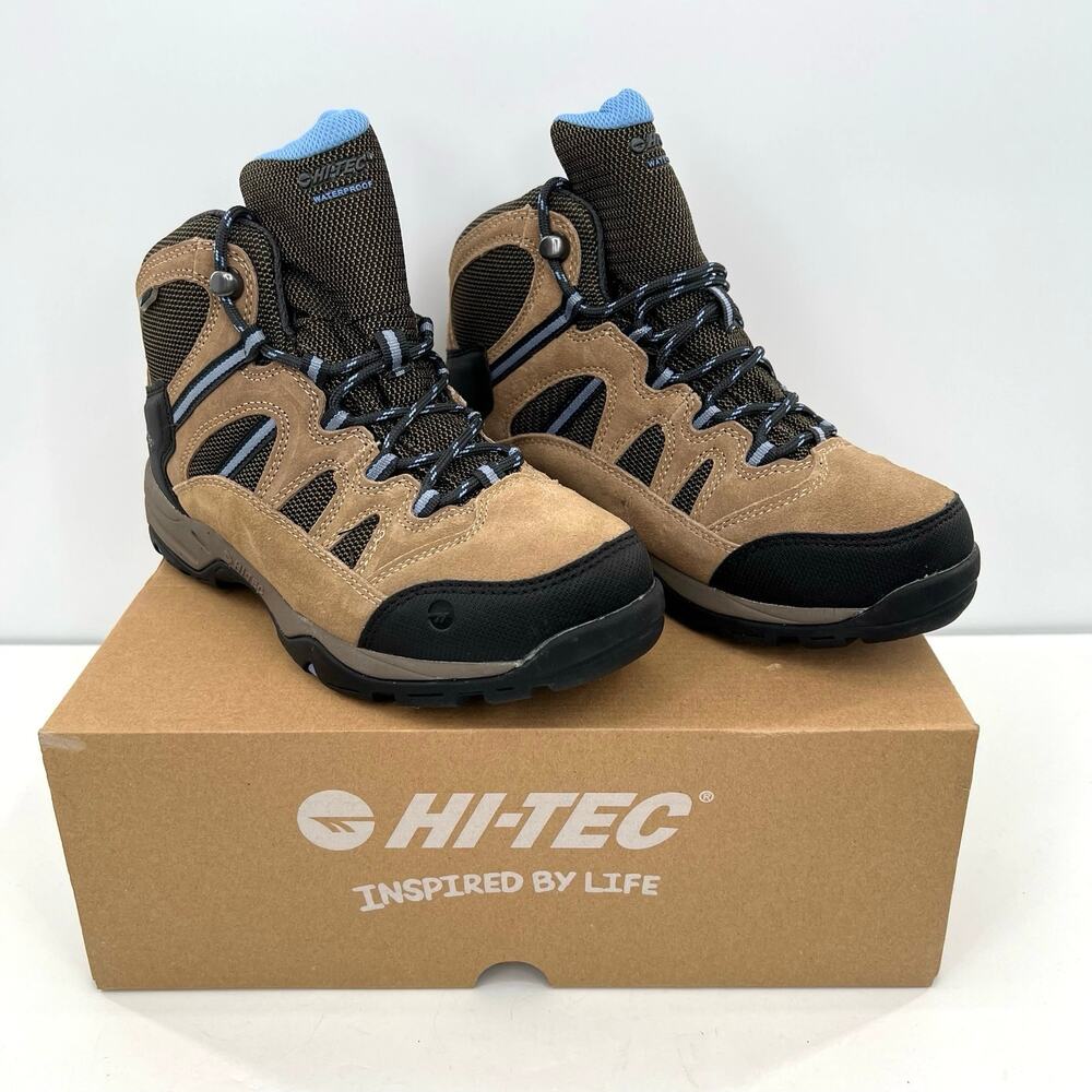 Hi Tech Gunnison Mid WP WOS taupe women’s snow boots shoes